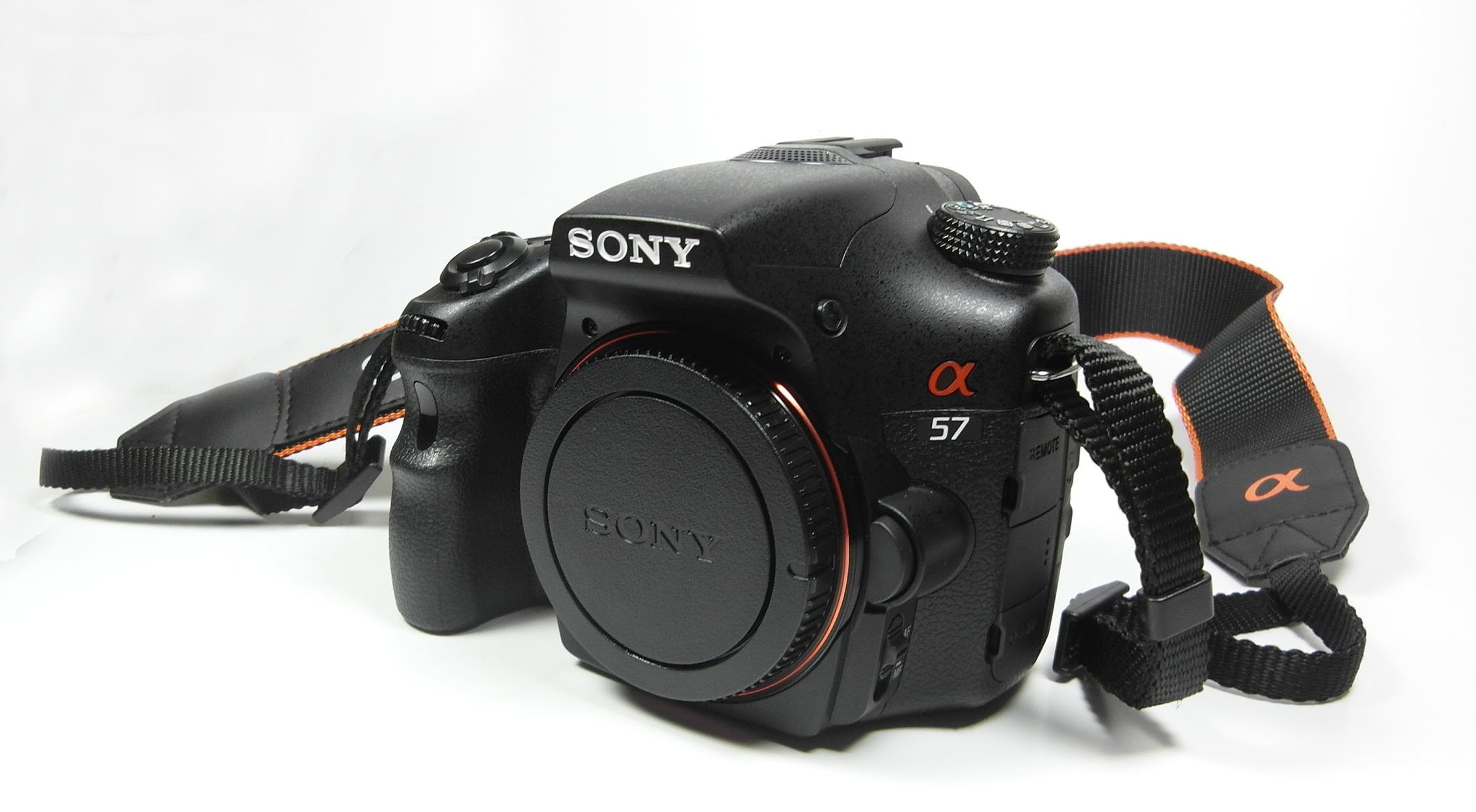 Sony SLT-A57 SLR-Digitalkamera (16 Megapixel APS HD CMOS, 7,5 cm